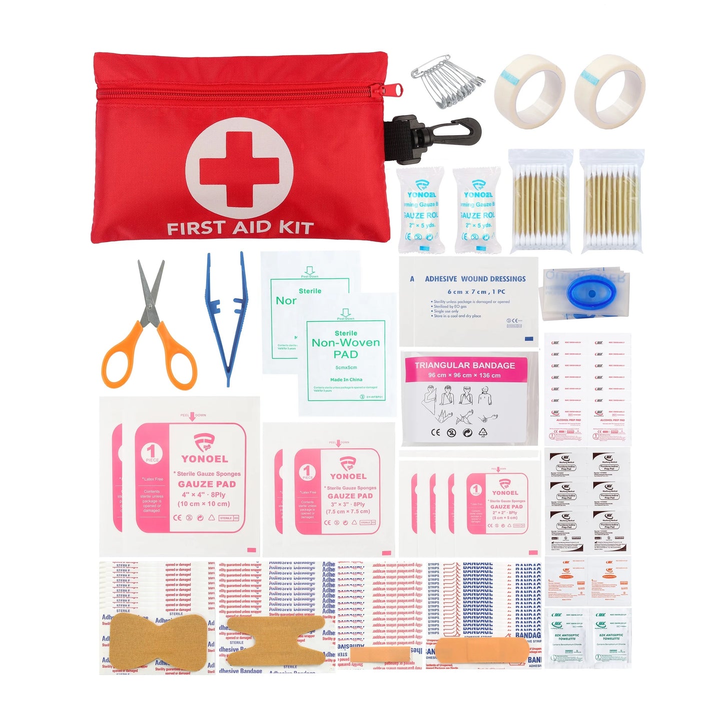 100-Piece Travel First Aid Kit