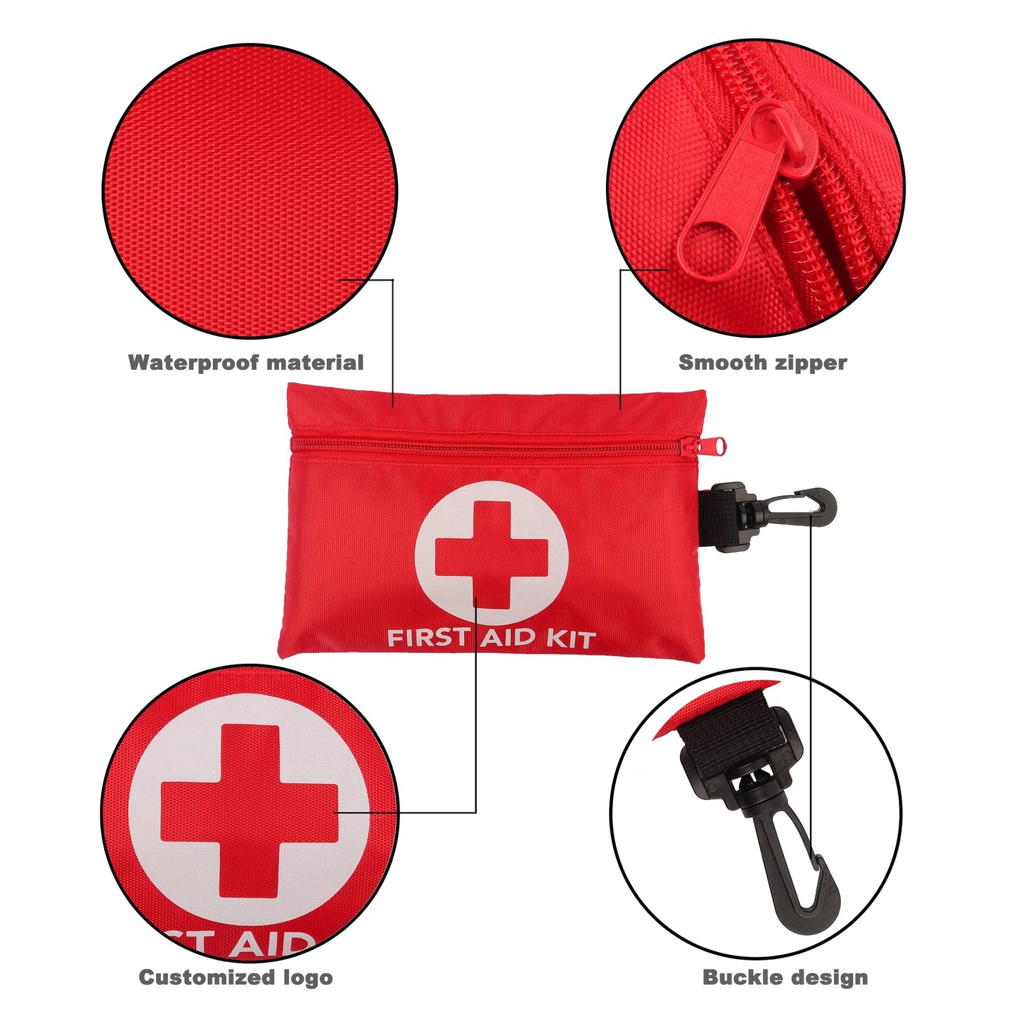 100-Piece Travel First Aid Kit